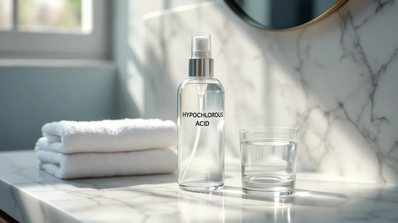 Geen crème of zalf, deze spray met hypochloorzuur verzorgt de huid perfect