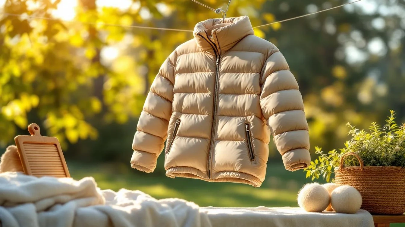 Geen tennisballen nodig: deze methode wast donsjas perfect